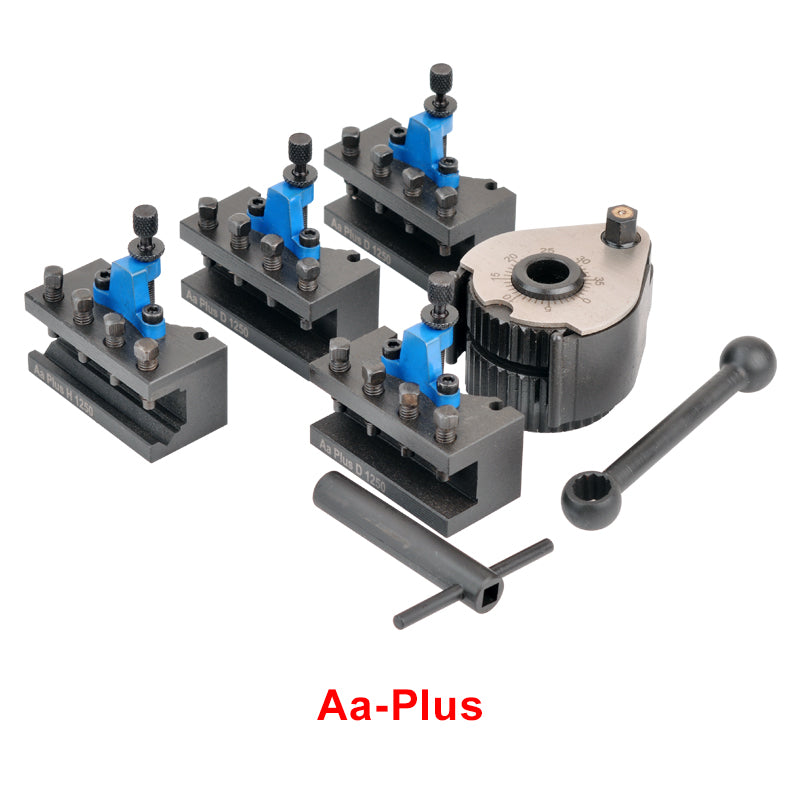 40pcs European Quick Change Tool Holder Kit Aa Pro/Plus QCTP Is Suitable For Turning Diameter 120-220mm Lathe