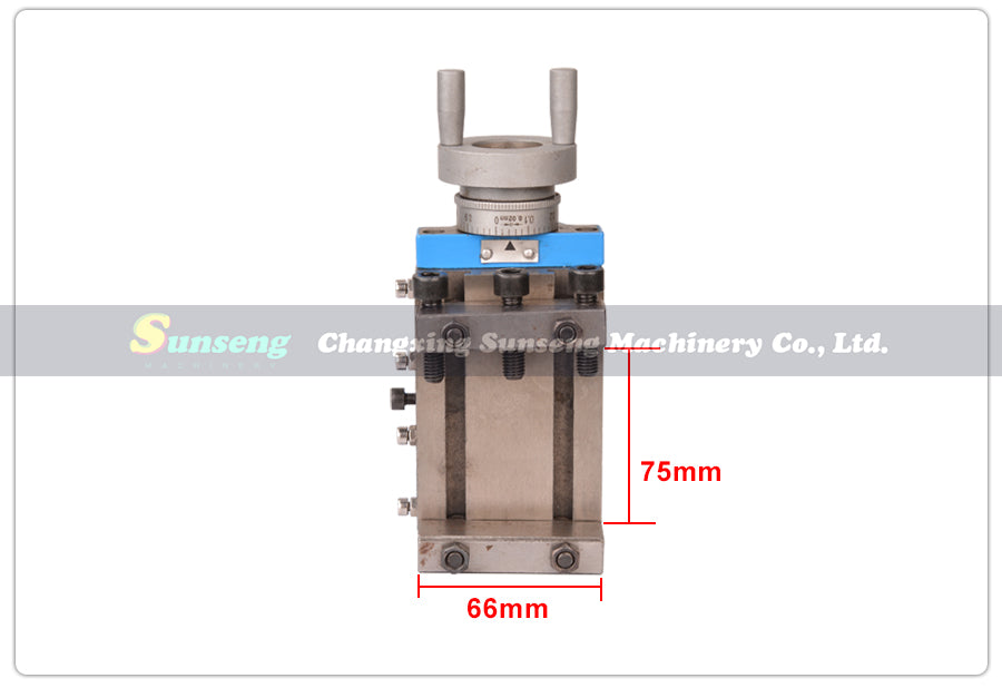 Vertical Knife Holder Vertical Slider Tool Holder For WM210V Milling Attachment