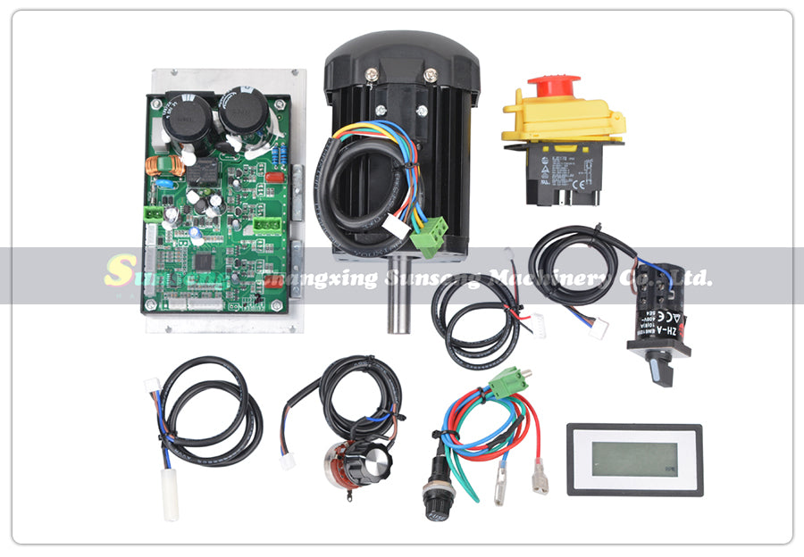 1100W Brushless DC Motor / Main Control Board / Lathe Power Drive Board&Motor Kit