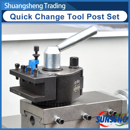 European Quick Change Tool Holder Kit Aa Pro/Plus QCTP Is Suitable For Turning Diameter 120-220mm Lathe