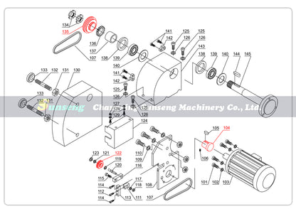 3pcs Metal Synchronous Belt Pulley Motor Synchronizing Wheel For WM210V BHC210 HS210 JY210V CTC210 HBM210 Lathe Spare Parts