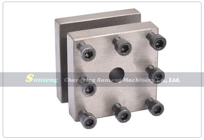 Square Tool Post Rest Metal Holder, Lathe Spare Parts For WM210V-212, BHC210, HS210, JY210V, CTC210