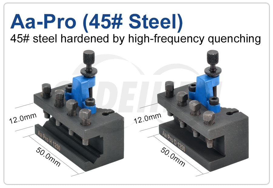 European Quick Change Tool Holder Kit Aa Max QCTP Is Suitable For Turning Diameter 120-220mm Lathe