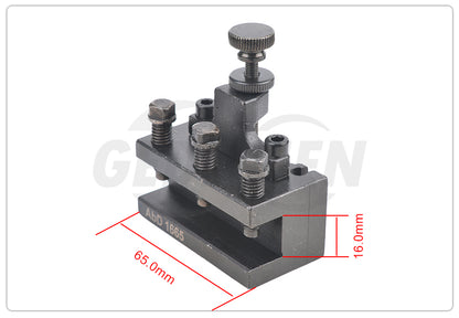 Quick change tool holder lathe European AB hardened tool holder set 16x16mm tool holder suitable for 135-260mm bed swing