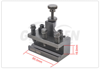 Quick change tool holder lathe European AB hardened tool holder set 16x16mm tool holder suitable for 135-260mm bed swing