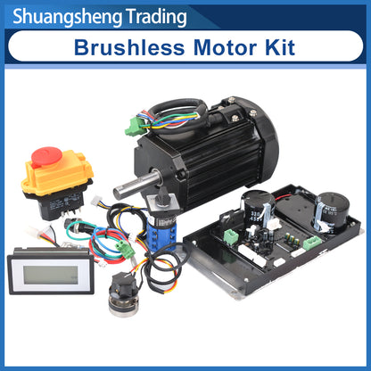 Brushless DC Motor 1100W Main Control Board Lathe Power Drive Board&Motor Kit