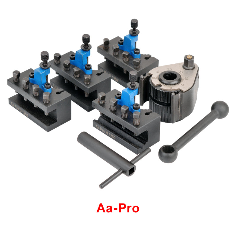 European Quick Change Tool Holder Kit Aa Pro/Plus QCTP Is Suitable For Turning Diameter 120-220mm Lathe