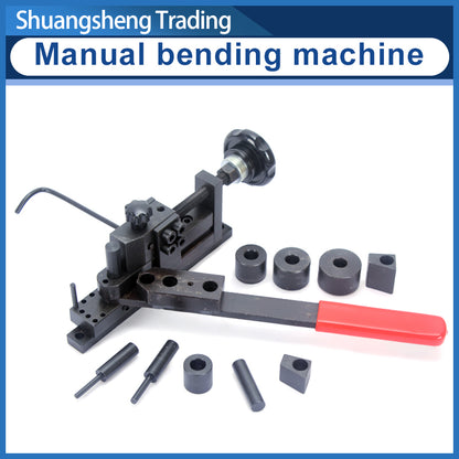 4th Manual bending machine tool household DIY pipe bending machine is suitable for all kinds of bendable metal materials