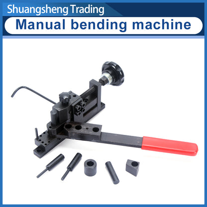 2th Manual bending machine tool household DIY pipe bending machine is suitable for all kinds of bendable metal materials