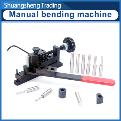 2th PLUS Manual bending machine tool household DIY pipe bending machine is suitable for all kinds of bendable metal materials