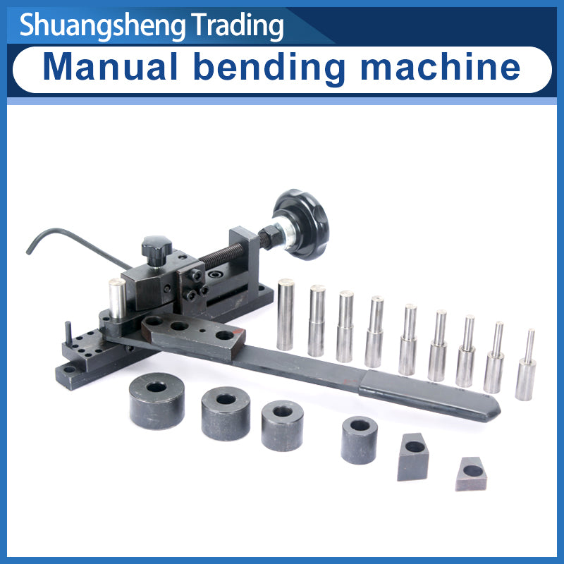 3th PLUS Manual bending machine tool household DIY pipe bending machine is suitable for all kinds of bendable metal materials