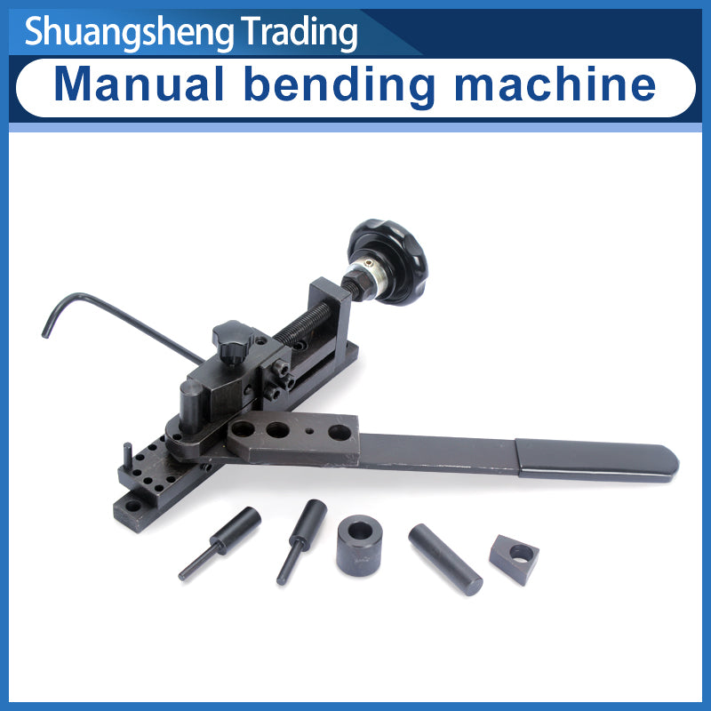 1th Manual bending machine tool household DIY pipe bending machine is suitable for all kinds of bendable metal materials